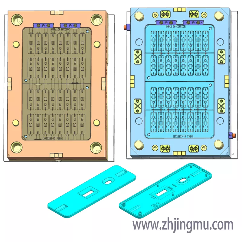 医疗精密零件注塑模具设计图