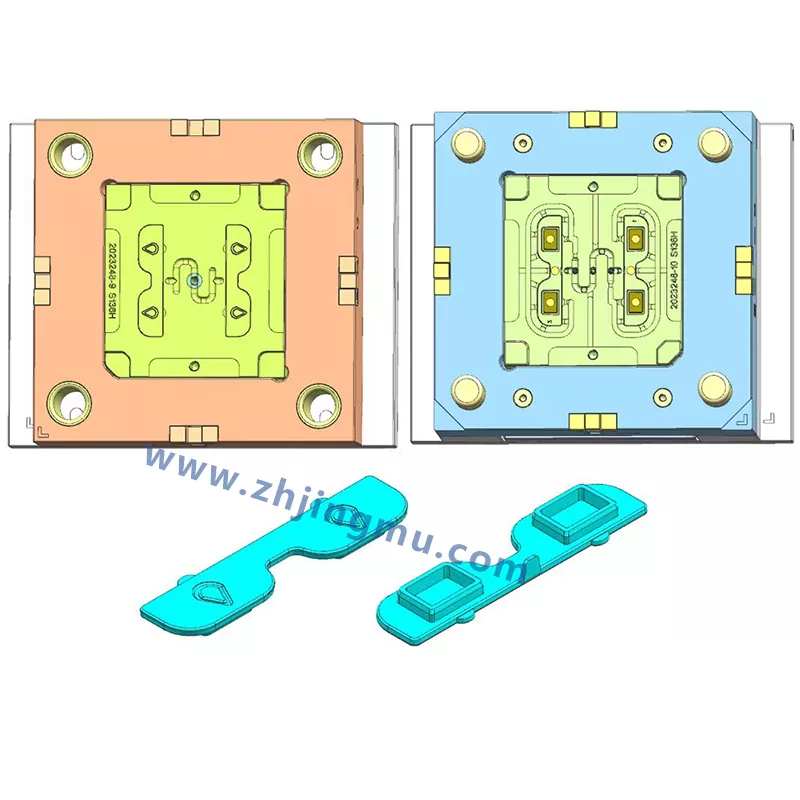 高精度医疗零件注塑模具设计图